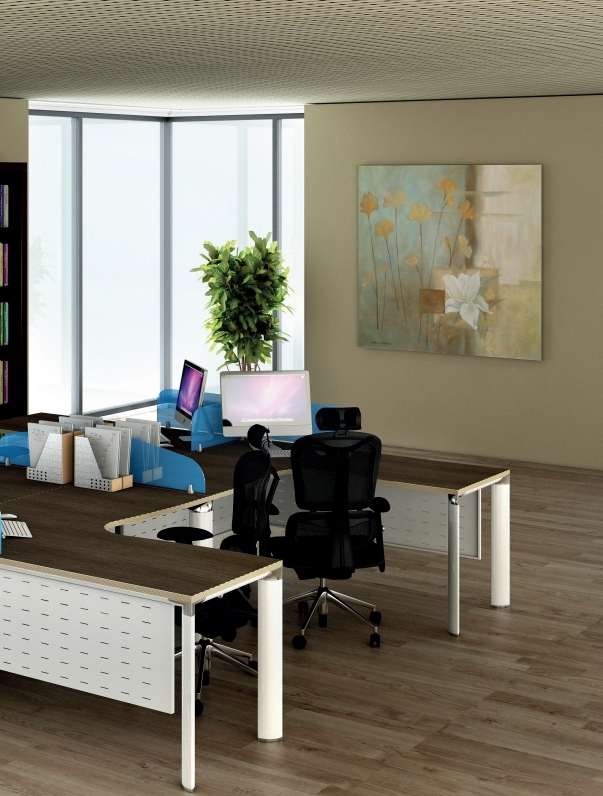 工作站系列-KD半月型桌腳 - 5