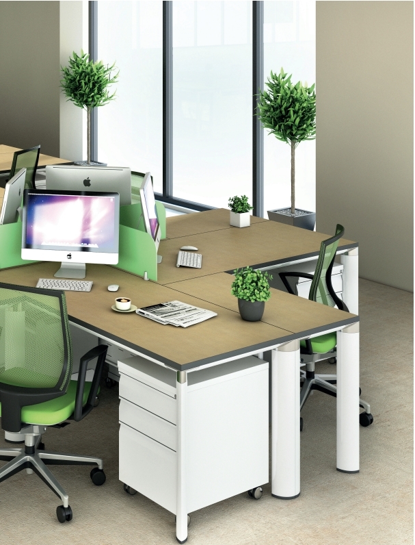 工作站系列-KD半月型桌腳 - 8