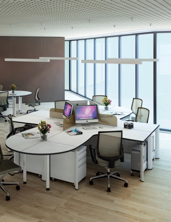 工作站系列-KD半月型桌腳 - 9