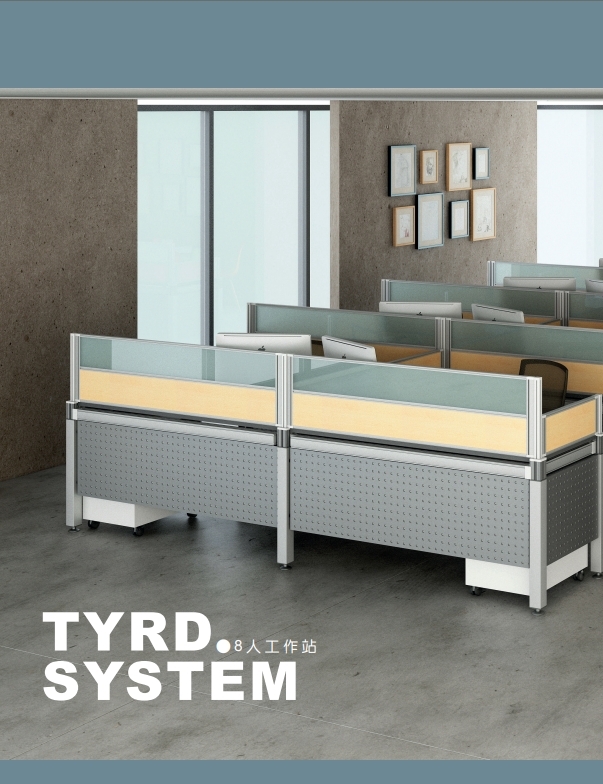 工作站系列-RD造型方柱桌腳 - 12